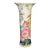 Mottahedeh Tobacco Leaf Porcelain Trumpet Vase - 11 Inch For Sale