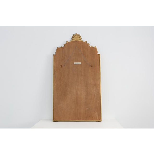 Rococo Style Giltwood Mirror by Deknudt, Belgium, 1950s For Sale - Image 6 of 12