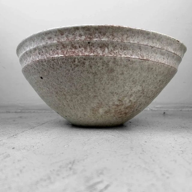 Mid-Century Organic Ceramic Bowl, Japan, 1970s For Sale - Image 3 of 13