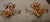 Mid 20th Century Pair of Asian-style Gilded Wall Sconces For Sale - Image 9 of 11