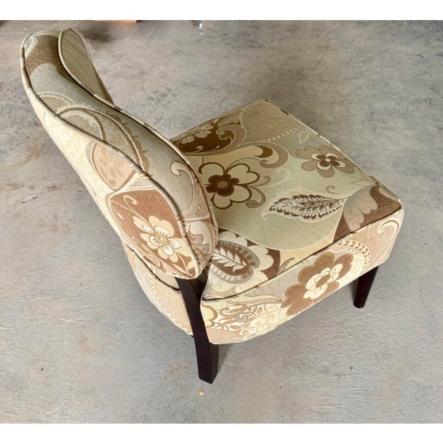 Mid 20th Century Raymour and Flanigan “Lilly” Slipper Chair For Sale - Image 5 of 12