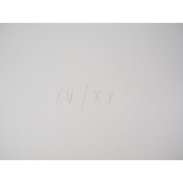 Jean-Luc Herman, Wave, Original Silkscreen For Sale - Image 4 of 5