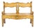 19th Century Continental Painted Pine Bench / Settee For Sale