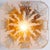 Metal Textured Clear Glass and Pâte De Verre Flush Mount, Germany, 1960s For Sale - Image 7 of 14