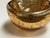 Amber Mercury Glass Decorative Bowl For Sale - Image 4 of 12