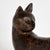 Pair of Vintage Carved Wood Cats For Sale - Image 9 of 9