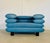 A striking vintage Swedish lounge chair dating from circa 1980, distinguished by its sculptural stacked construction and...
