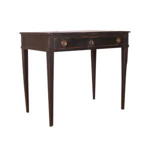 French Painted Lamp Table