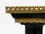 1960s Hollywood Regency, Marble Top Pedestals, Ebonized Wood, Bronze, France, 1960s For Sale - Image 5 of 11