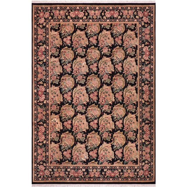 Art Nouveau 1990's William Morris Wool Rug 8.11 X 12 For Sale - Image 9 of 9