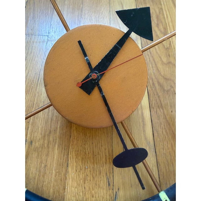 George Nelson George Nelson "Steering Wheel" Clock For Sale - Image 4 of 10