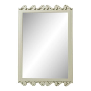 Fleur Home Garden District Laurel Rectangle Mirror in Mizzle, 30x40 For Sale
