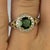 Late 20th Century 18k Chrome Tourmaline Ring, Size 5 For Sale - Image 4 of 4
