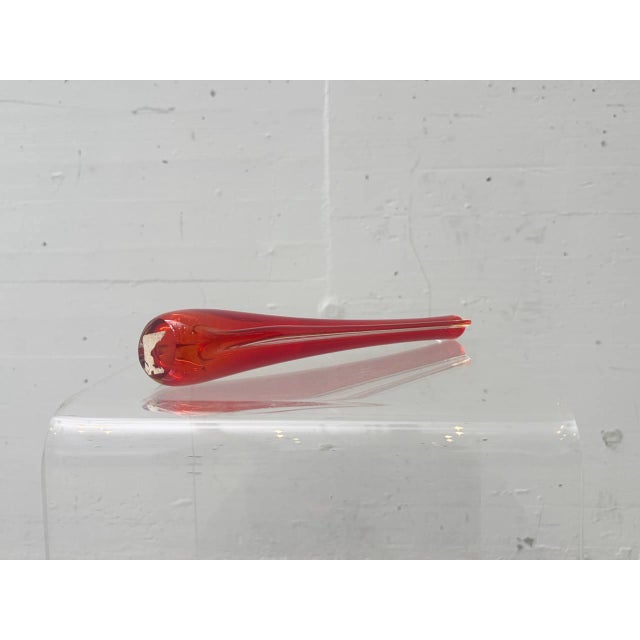 1950s Sommerso Murano Glass Vase by Flavio Poli for Seguso Vetri d'Arte, 1950s For Sale - Image 5 of 12