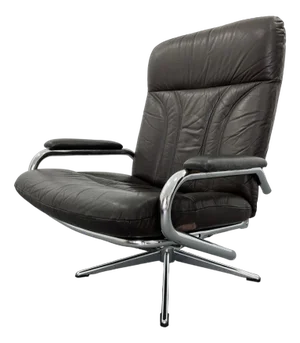 Vintage Leather Armchair, 1960s