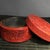 Art Deco Cinnabar Carved Lacquer Round Box With Peony & Butterfly For Sale - Image 3 of 6