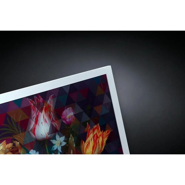 Italian Decorative Panel with Bouquet Con Cornice from VGnewtrend For Sale - Image 4 of 5