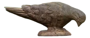 Dove Brown Concrete Statue