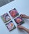 Four Peonies by Yana Beylinson | Oil on panel (polyptych) Oil painting of four peonies. For Sale - Image 4 of 5