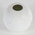 This is a vintage AK Kaiser white bisque porcelain ball vase with a reptilian Op Art motif from West Germany