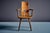 Brutalist Armchairs in Oak by Vervoort, Tilburgnetherlands, 1960s, Set of 2 For Sale - Image 6 of 16
