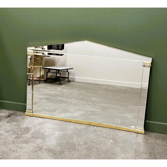 Neoclassical Style Mirror from Deknudt, Belgium, 1980s For Sale - Image 6 of 11