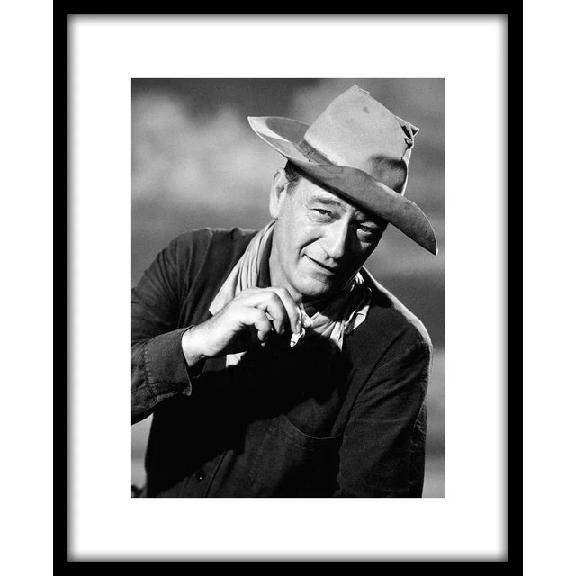 John Wayne, circa 1963. Photo by Paul Hesse. 11" x 14" silver gelatin print. Printed later under the direct supervision of...