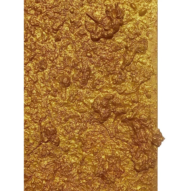34" X 80" "Homage to Yves Klein" Contemporary Minimalist Diptych Mixed-Media Painting by Diane Grant For Sale - Image 9 of 12