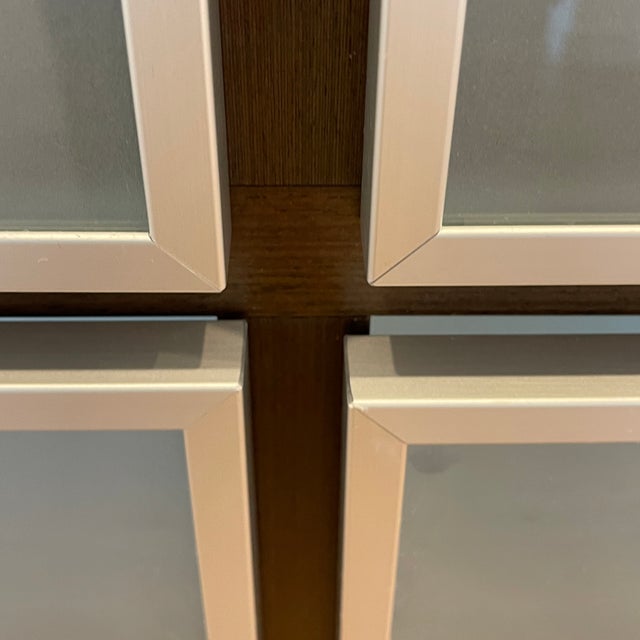 Calligaris Frosted Glass Bar Chairish