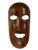 Large Mid-Century Teak Mask, 1950s For Sale
