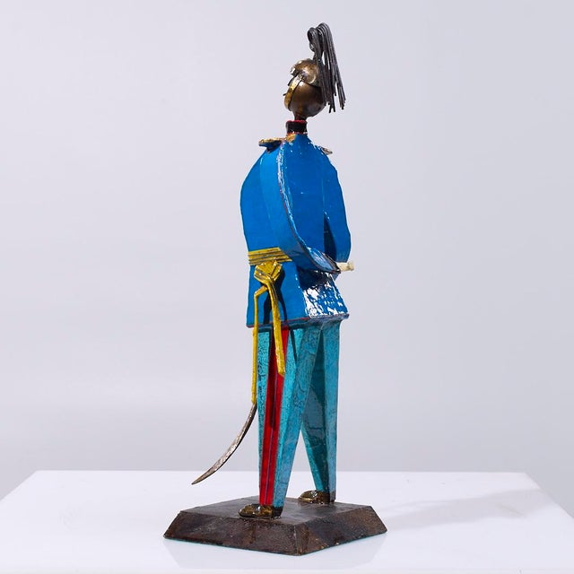 Mid 20th Century Manuel Felguérez Mid-Century Mexican Metal Toy Soldier (1 of 7) For Sale - Image 5 of 9