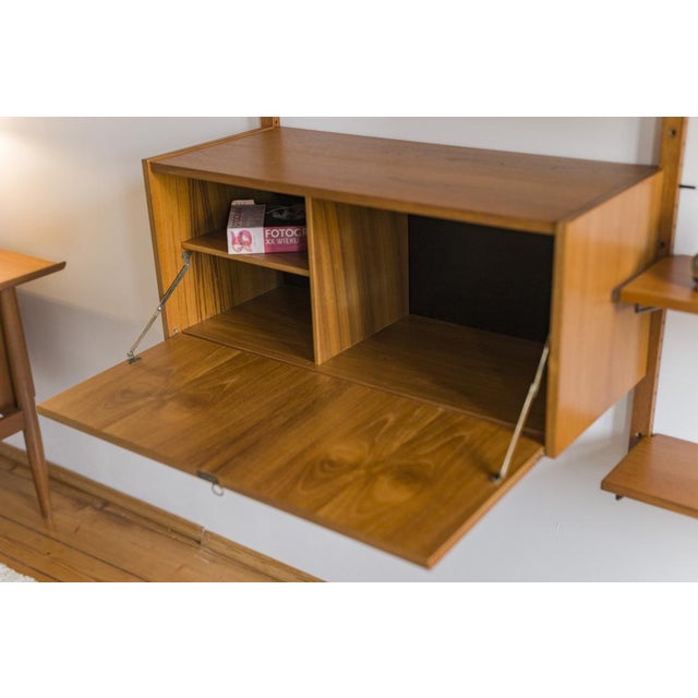 Mid-Century Modern Teak Wall Unit by Kurt Østervig, 1960 For Sale - Image 11 of 18