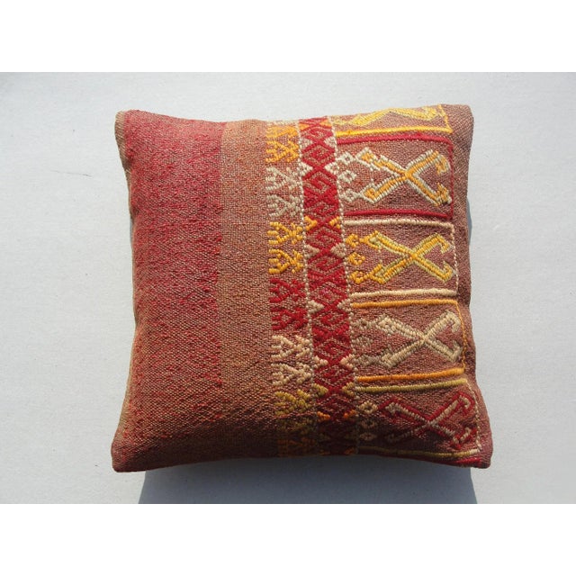 Kilim Rug Pillow For Sale - Image 5 of 11