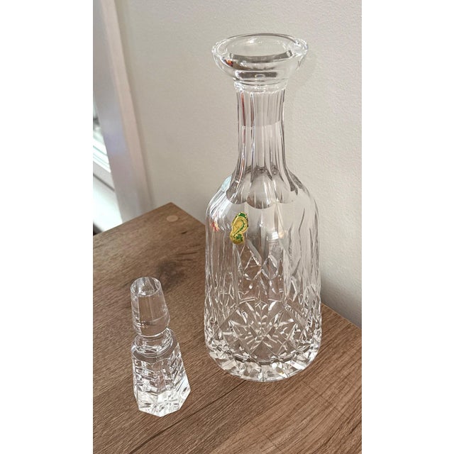 Traditional Waterford Lismore Decanter, Ireland, New With Original Sticker For Sale - Image 3 of 11