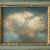 Contemporary Contemporary Cloud Oil Painting in Vintage Painted Frame For Sale - Image 3 of 6