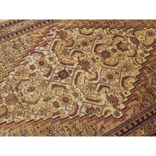 1920s Antique Persian Gallery Sie Rug- 4′10″ × 10′5″ For Sale - Image 5 of 13