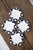 Pagnossin Ironstone Set of 4 Cobalt Blue With Stars and Moons Salad Plates For Sale - Image 10 of 11