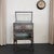 1940s Industrial Brushed Steel Top Opening Medical Apothecary Display Cabinet For Sale - Image 4 of 12