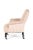 French Pink Striped Linen Armchair For Sale - Image 3 of 13