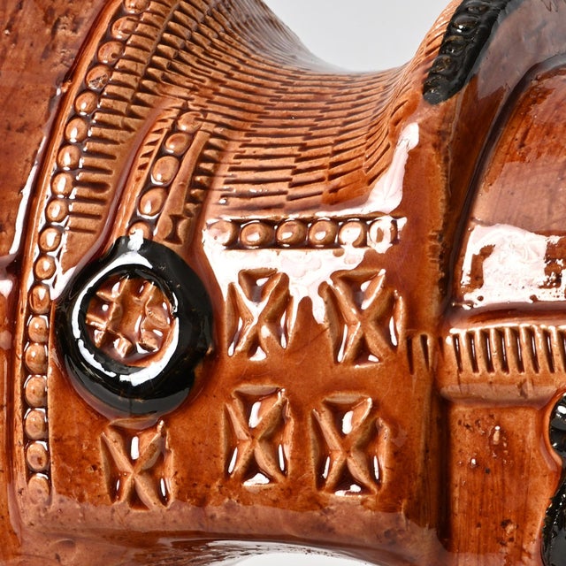 Ceramic Horse Figurine by Aldo Londi for Bitossi, 1960s For Sale - Image 10 of 12