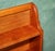 Regency Style Hardwood Waterfall Dwarf Library Bookcases, 1950, Set of 2 For Sale - Image 6 of 18