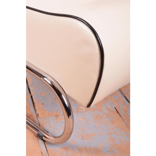 Bauhaus FN24 Armchairs in Leather attributed to Mücke-Melder, Czech, 1930s, Set of 2 For Sale - Image 12 of 18