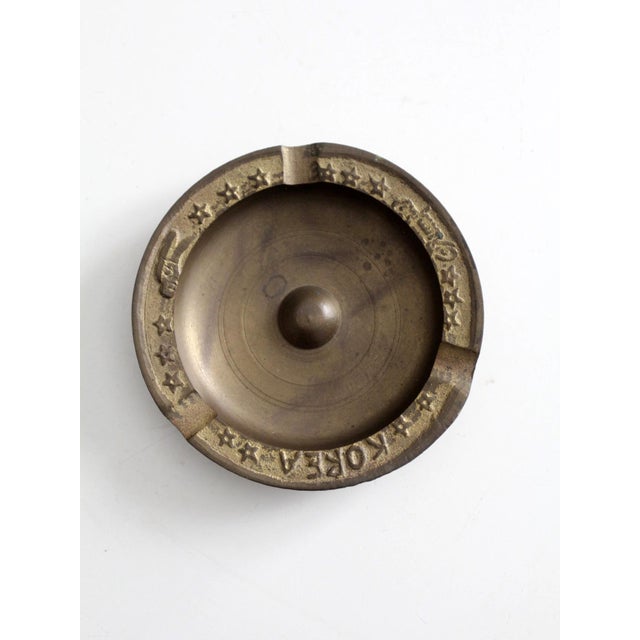 Vintage Brass Korea Ashtray For Sale - Image 6 of 9