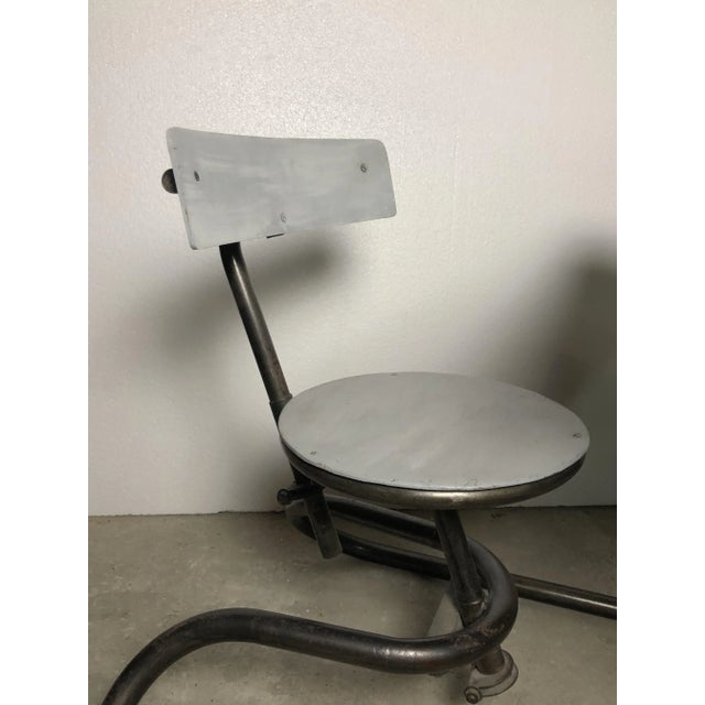 Wood Vintage American School Desk For Sale - Image 7 of 9