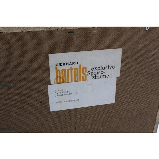 Vintage Brutalist Sideboard by Gerhard Bartels, 1970s For Sale - Image 6 of 8