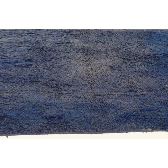 Berber Tribes of Morocco Vintage Beni Mrirt Moroccan Rug, 05'11 X 08'04 For Sale - Image 4 of 10