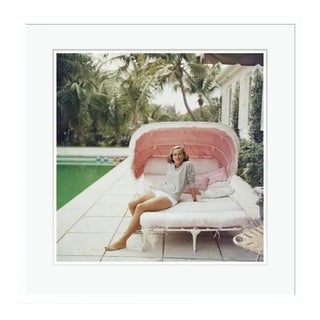 Contemporary Palm Beach Pastels 1959 by Slim Aarons White Framed C Print For Sale