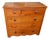 Antique Honey Pine Chest of 4 Drawers / Dresser English Farmhouse Country For Sale