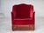 Danish Armchair in Velour with Ash Legs, 1960s For Sale - Image 6 of 18