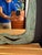 1980s Tessellated Green Stone Monstera Leaf Wall Mirror For Sale In Los Angeles - Image 6 of 12